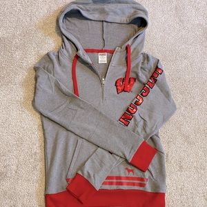 Victoria’s Secret Pink Wisconsin pullover sweater